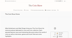 Desktop Screenshot of coinshowradio.com